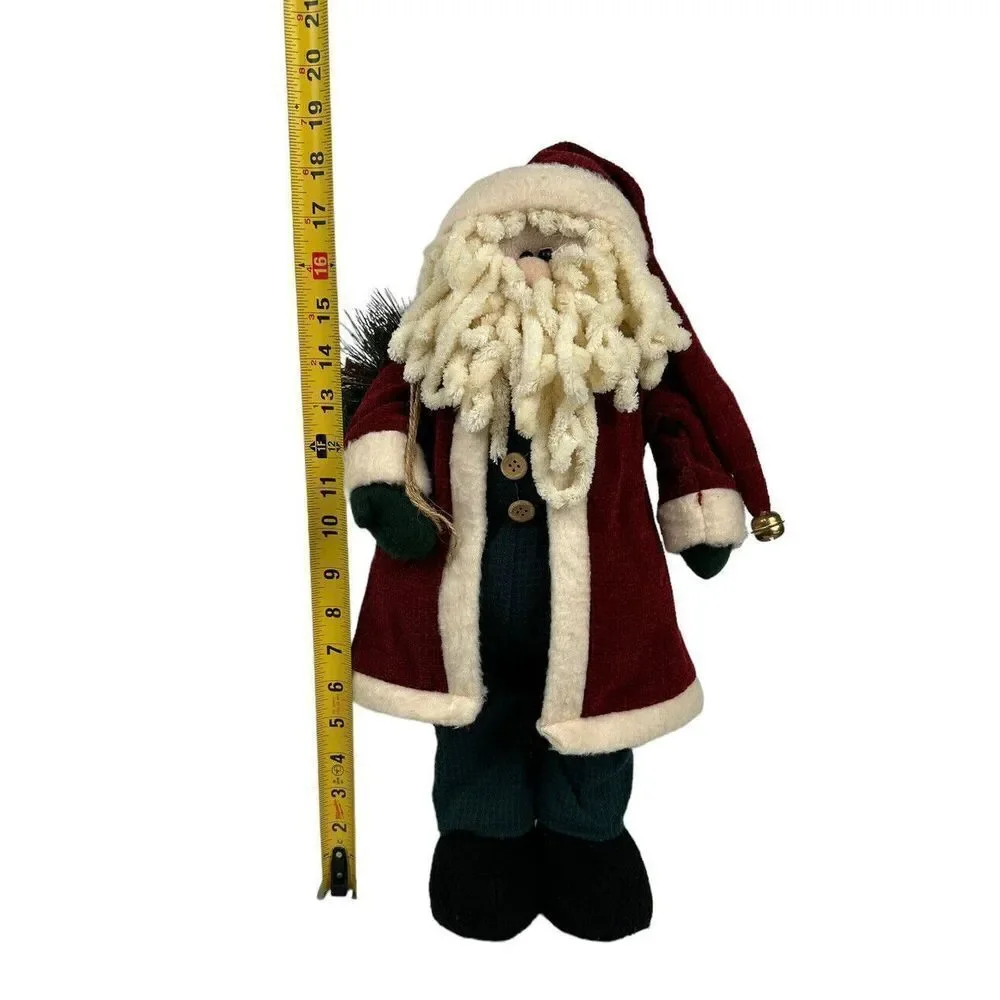 Santa Handmade Farmhouse Country Rustic Christmas Holiday 19” Tall